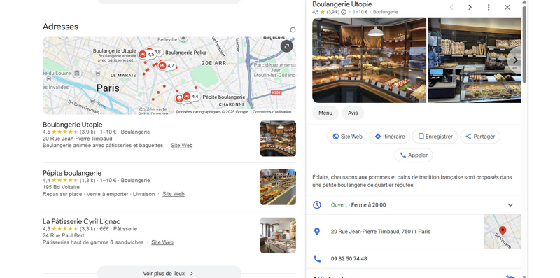 Profil Google Business Profile efficace avec Map Pack