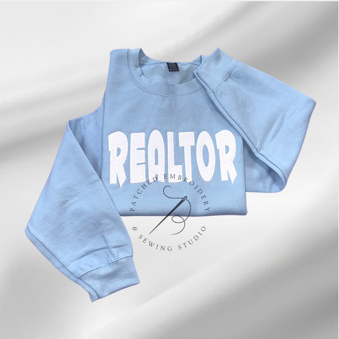 Realtor Glitter Sweatshirt