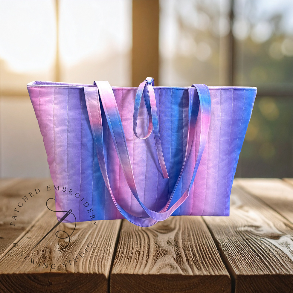 Thumbnail: Quilted Luxe Ombré Travel Set