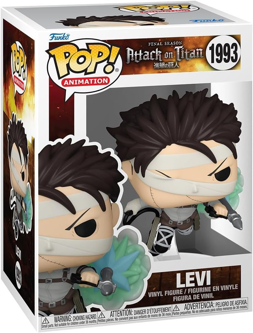 Levi (1993) Shingeki no Kioji Attack on Titan Funko Pop!