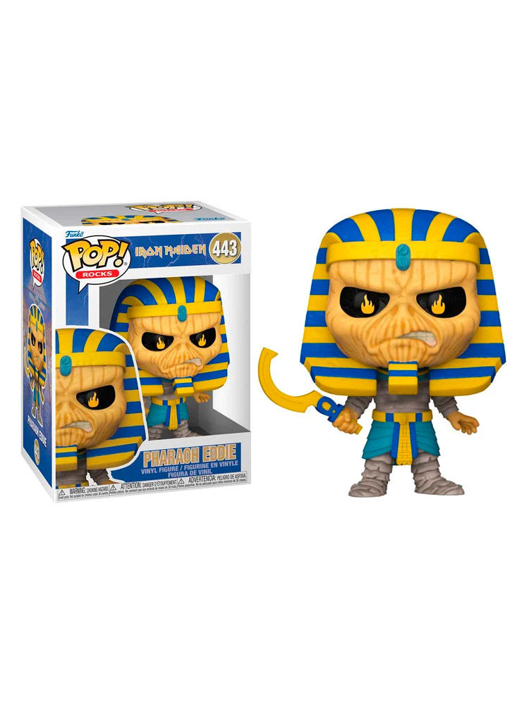 PHARAOH EDDIE (443) IRON MAIDEN FUNKO POP