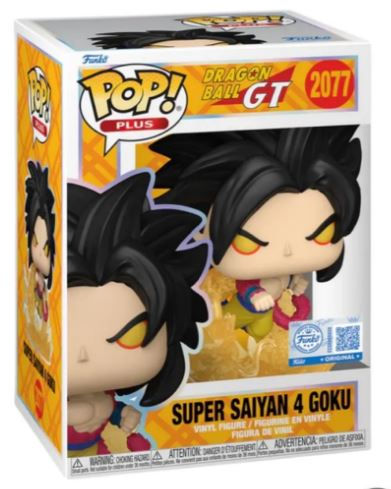 Miniatura: Goku Super Saiyan 4 (2077) Dragon Ball Funko Pop Plus Exclusive