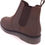 Thumbnail: Frank James Naseby leather pull on dealer chelsea boot  Waxy Brown 