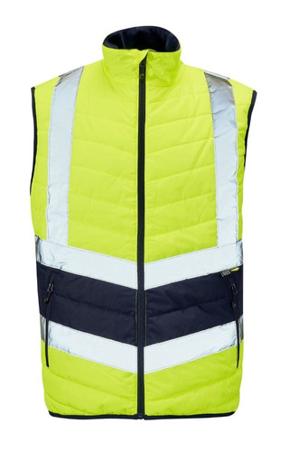 Hi Vis Puffer Bodywarmer Tone McIntosh's