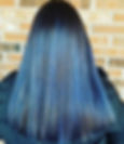 Blue and blonde balayage by me _#framesi