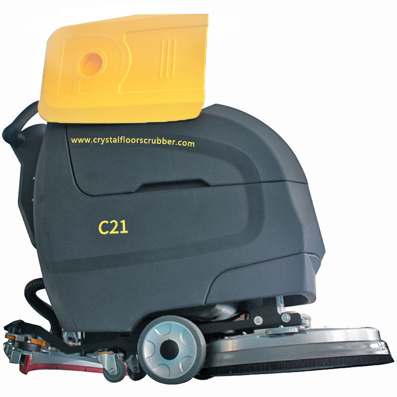 Thumbnail: 21" 15 Gal Battery Powered Floor Scrubber with a Complete Set of Parts, C21