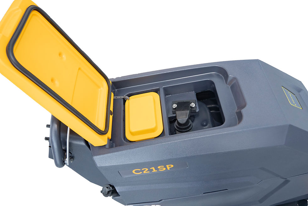 Thumbnail: 21" 17 Gal Self-Propelled Floor Scrubber with a Complete Set of Parts, C21SP