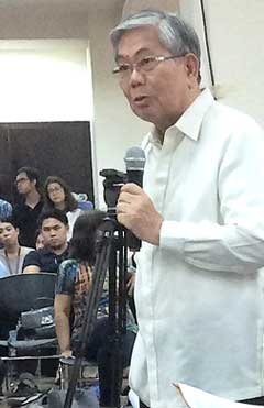 mbassador Wilfrido Villacorta, former member of 1986 Constitutional Commission, comments