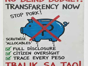 CenPEG On the Urgent Need to Reform the National Budget System: GET RID OF PORK BARREL!