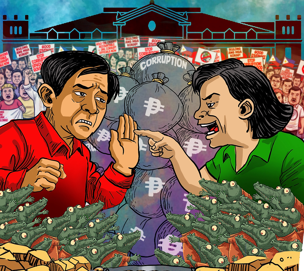 RULING OLIGARCHIES IN INFIGHTING, ECONOMY IN NEAR COLLAPSE, U.S. DEFENSE ALLIANCE IS CENTRAL TO MARCOS FOREIGN POLICY