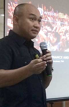 ASOG Dean Ronald U. Mendoza