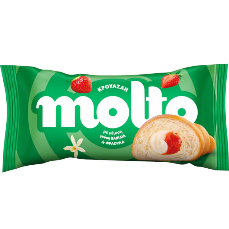 Molto Croissant Praline Strawberry