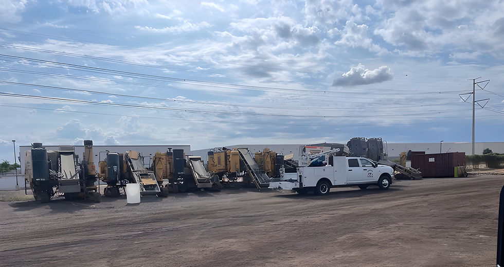 Sun Mountain Equipment Arizona Yard