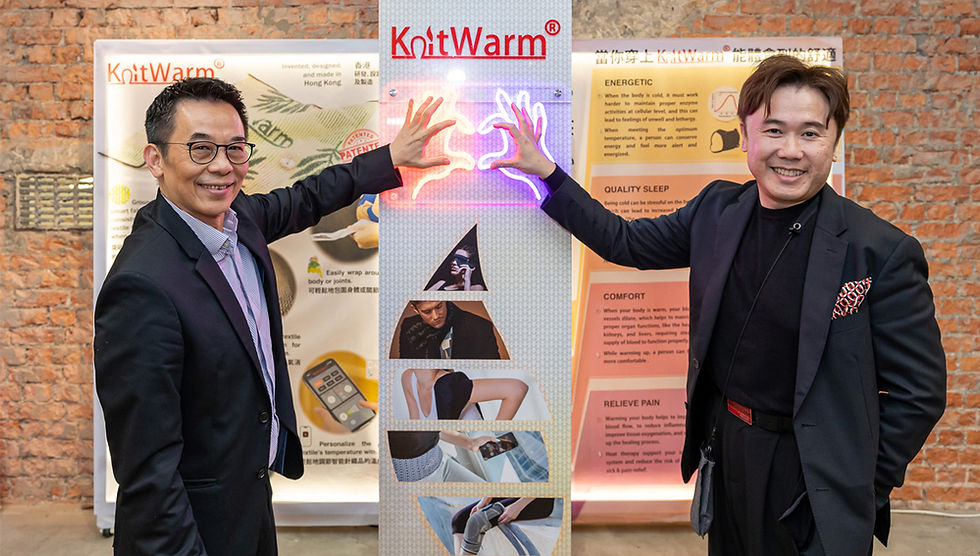 KnitWarm co-founder