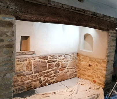 Example of Lime plastering by AMJ Plastering