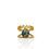 Thumbnail: Gemstone Mountain Floral Ring