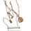 Thumbnail: Moonstone Rose Layered Necklace