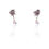 Thumbnail: Crystal and Flower Earrings