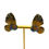 Thumbnail: Abstract Butterfly Earrings
