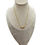 Thumbnail: Floral Crystal and Pearl Necklace