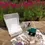 Thumbnail: Gemstone & 925 Sterling Silver Plated Leaf Wrap Ring