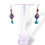 Thumbnail: Rainbow and Copper Earrings
