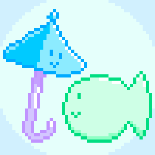 Umbrella and Fish