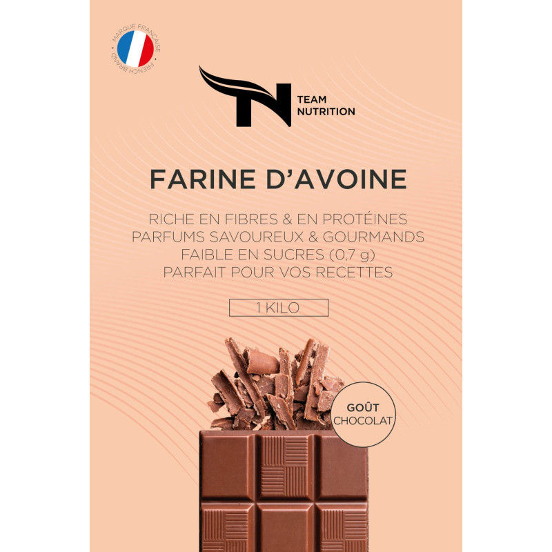 Miniature : FARINE D'AVOINE 1KG - TEAM NUTRITION