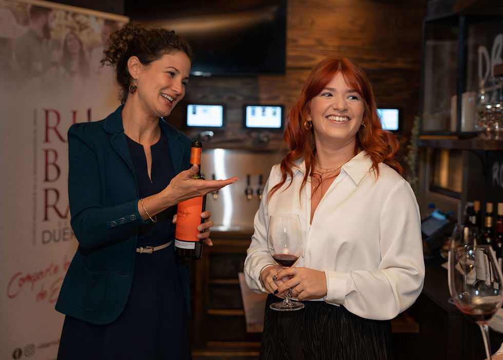 Amber Rivera y Monica Rivera de Plaza Cellars, vinos, ribera del duero, eventos 2023