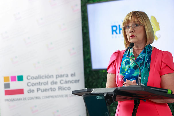 Lilliam Rodríguez Capó, CEO y fundadora de VOCESPR, y de Las Voces de Rhaiza Vélez Plumey