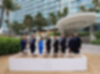 ceremonia primera piedra construccion luxe azul la concha resort
