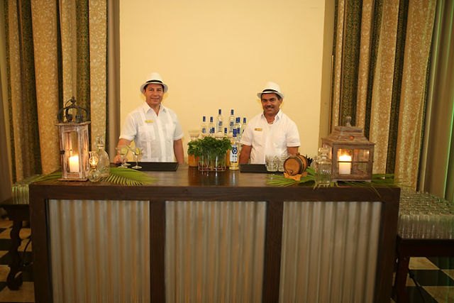 Estación de mojito y daiquirí
