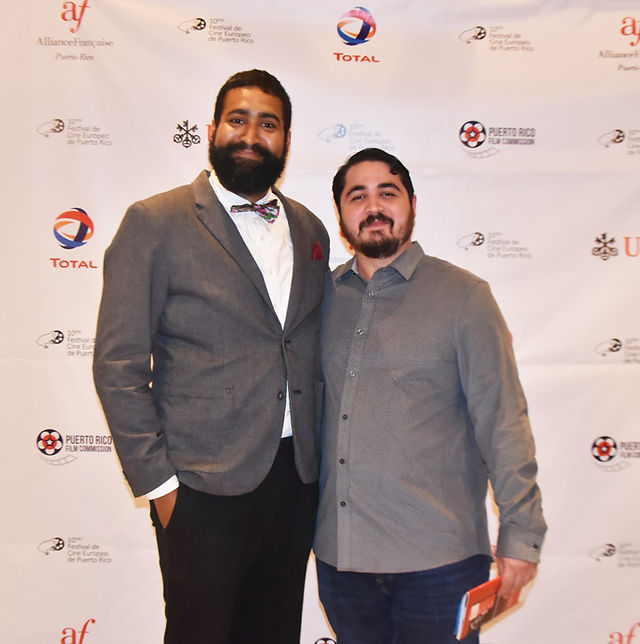 Director del Festival Harold J. Leonard y director Orlando Ramos.