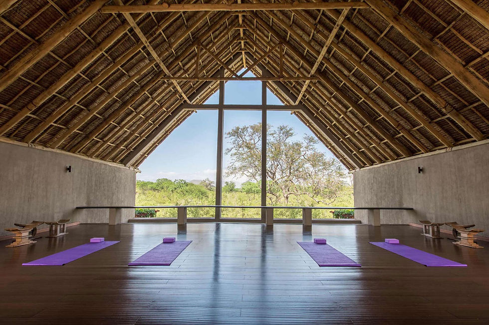 finch hattons, yoga deck