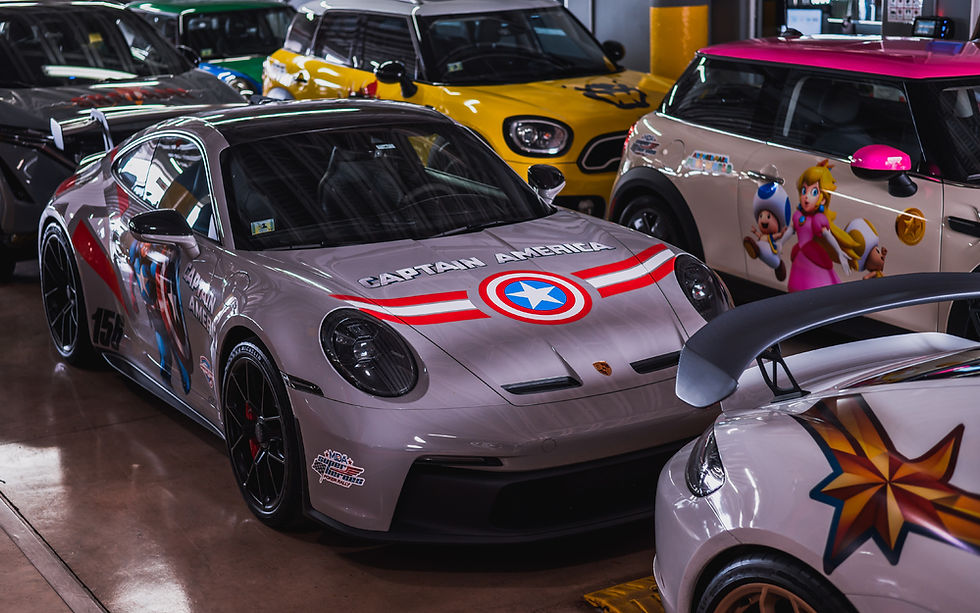 Porsche Heroes, MDA super heroes poker rally