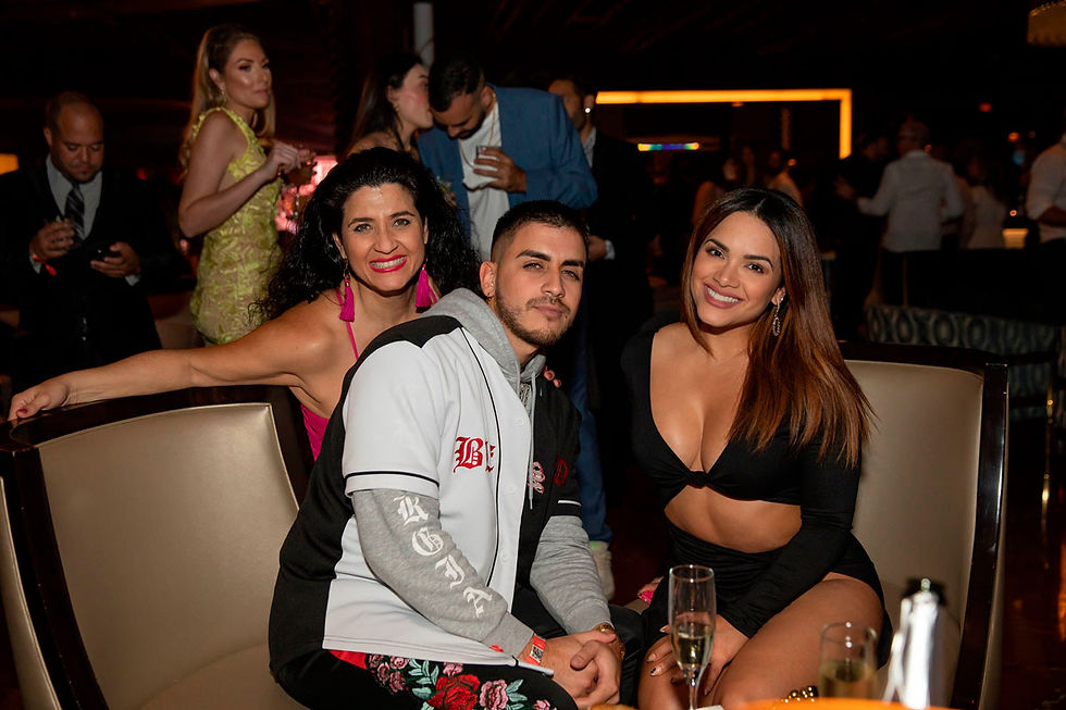 Astrid Martinez, Joah, y Jackie Fontanez, Fairmont El San Juan Hotel, The Lobby