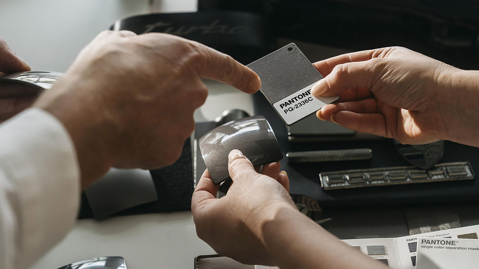 pantone exclusivo porsche