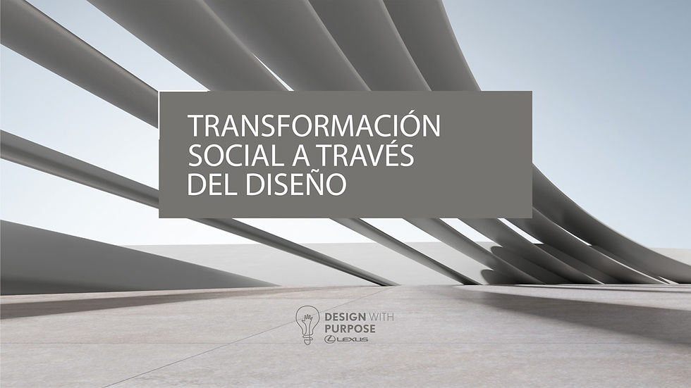 Lexus design with purpose