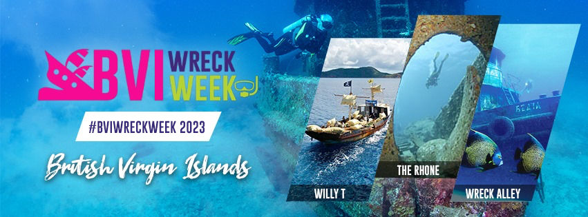 BVI Wreck Week 2023, islas virgenes britanicas, 12 al 18 de febrero de 2023