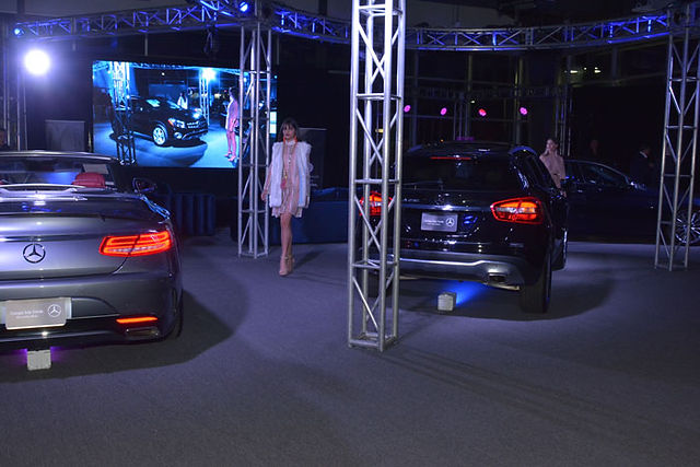 Parte del desfile de modas del evento
​​