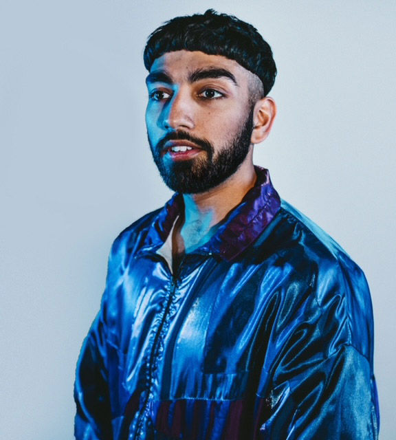 Mawaan Rizwan (photo by Rebecca Need-Menear), YouTube Pride 2021.