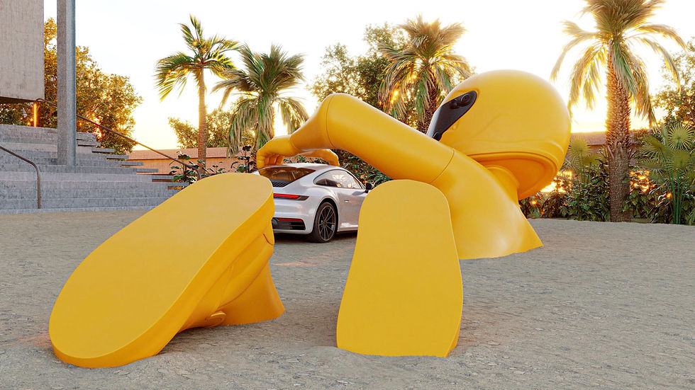 "Dream Big" por Chris Labrooy, se puede ver en la playa Pérez Art Museum Miami