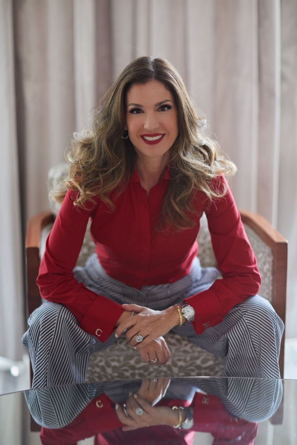Cata Aguirre, CEO y co-fundadora de KUMIKO Skincare, la marca revolucionaria dermocosmética basada en matcha y mesoterapia