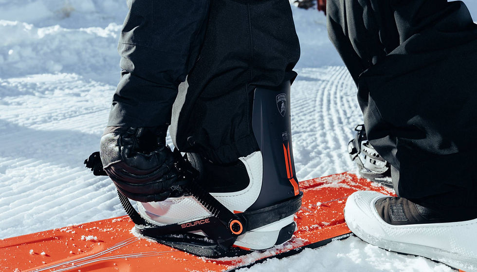 Lamborghini snowboard edición limitada