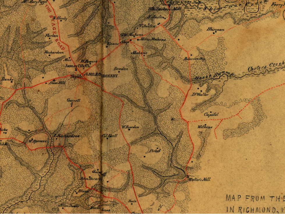 Waller Mill Gilmer Map