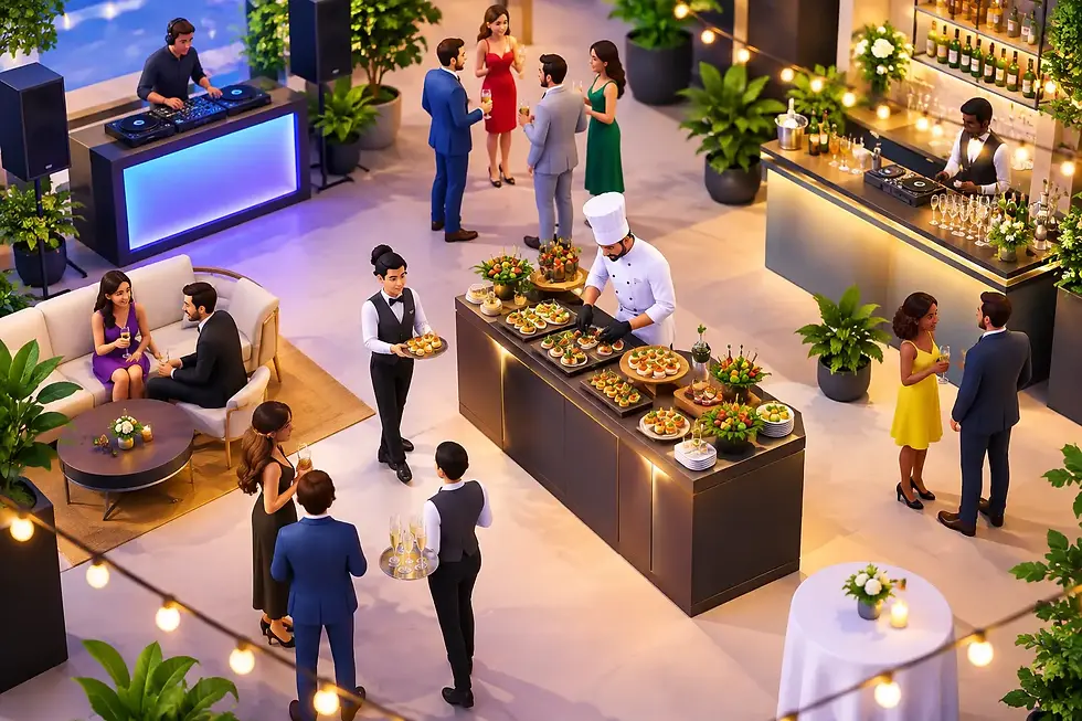 Private Event Dealers Who Keep Parties Moving