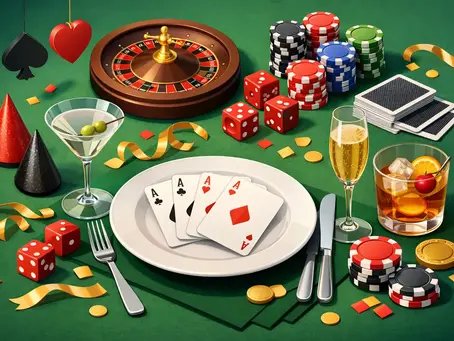 Casino Night Party Supplies That Set the Table