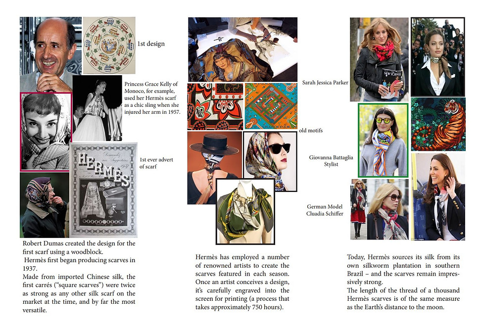 hermes scarf