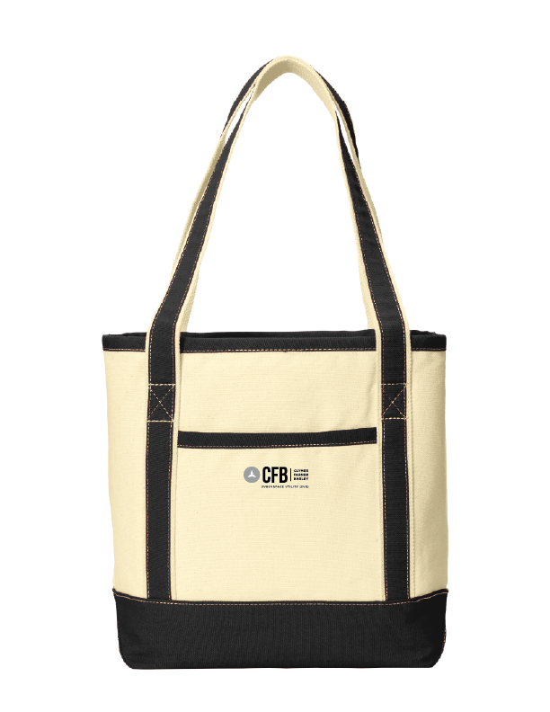 Thumbnail: Port Authority Medium Cotton Canvas Tote