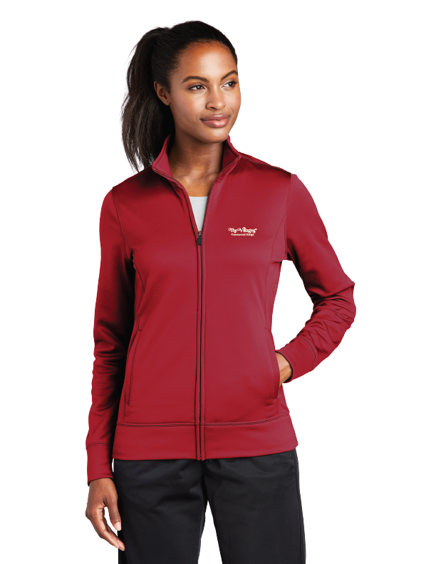 Thumbnail: Sport-Tek® Women's Sport-Wick® Fleece Full-Zip Jacket